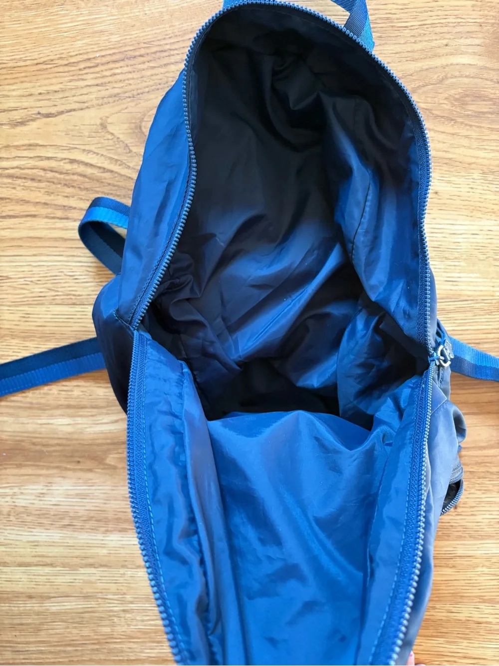 Kate Spade Arya Nylon Packable Backpack Navy Blue